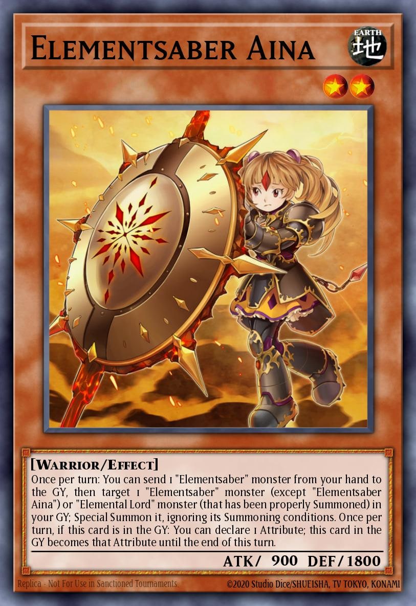 Elementsaber Aina, Flames of Destruction FLOD-EN019