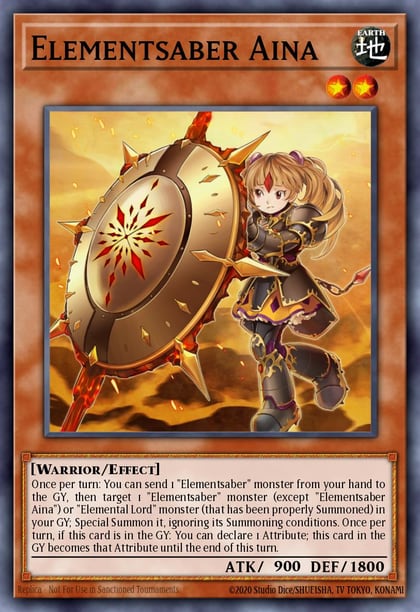 Elementsaber Aina, Flames of Destruction FLOD-EN019