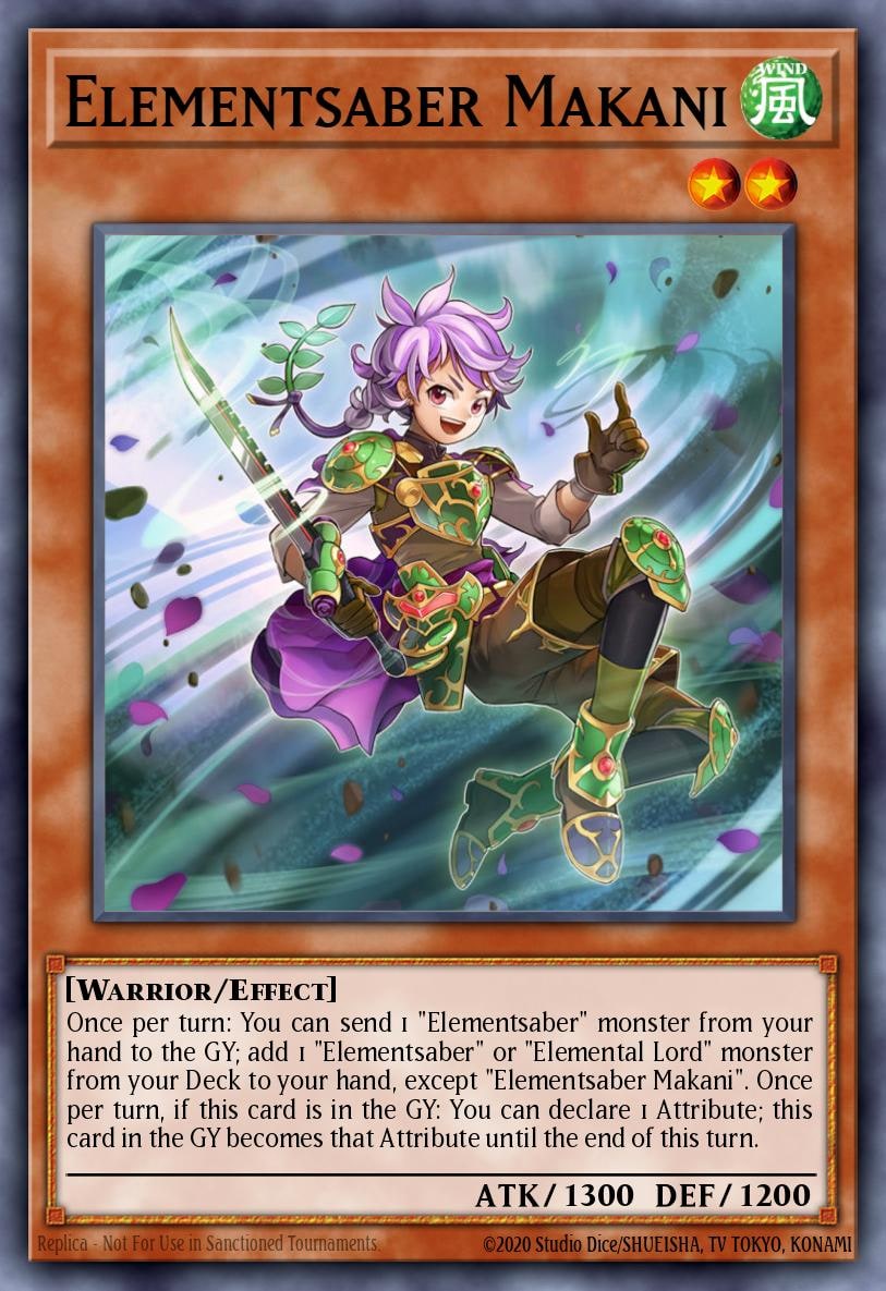 Elementsaber Makani, Flames of Destruction FLOD-EN020