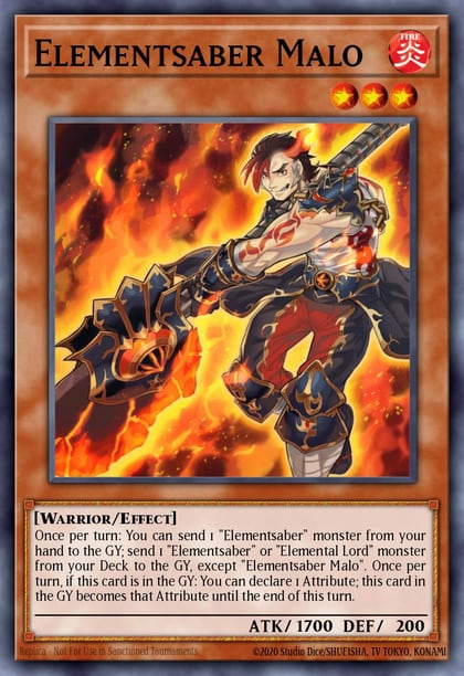 Elementsaber Malo, Flames of Destruction FLOD-EN022