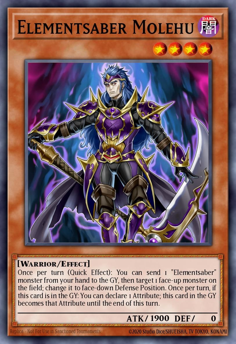Elementsaber Molehu, Flames of Destruction FLOD-EN024