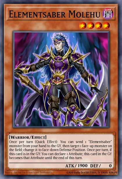 Elementsaber Molehu, Flames of Destruction FLOD-EN024