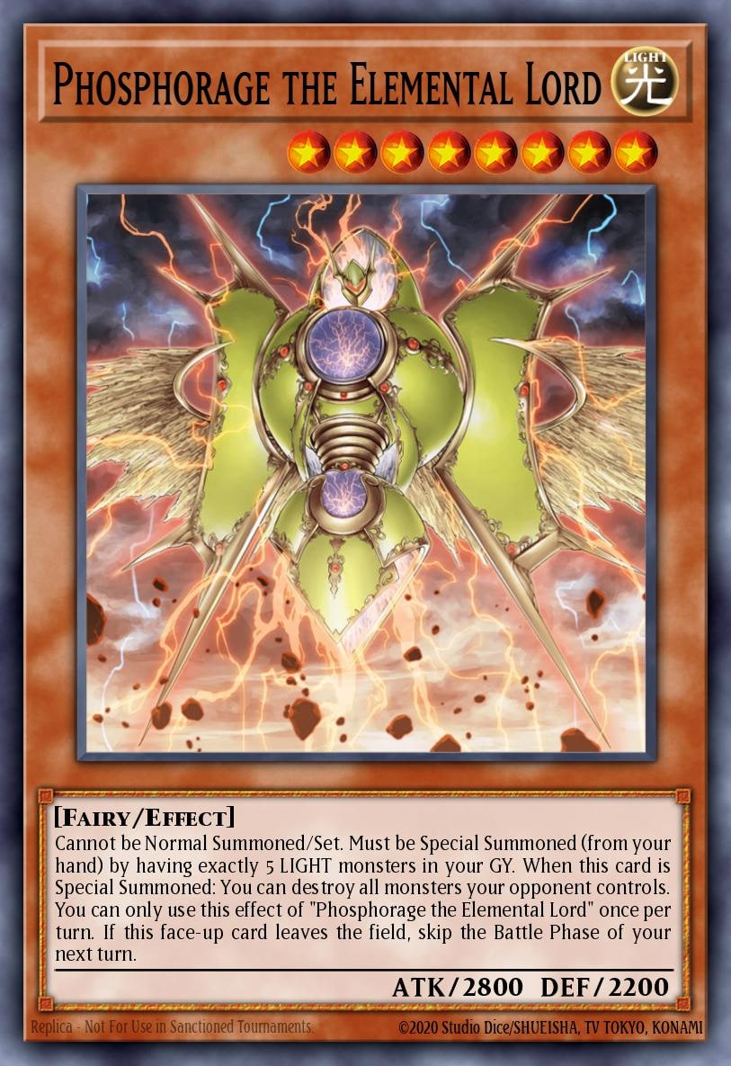 Phosphorage the Elemental Lord, Flames of Destruction FLOD-EN026