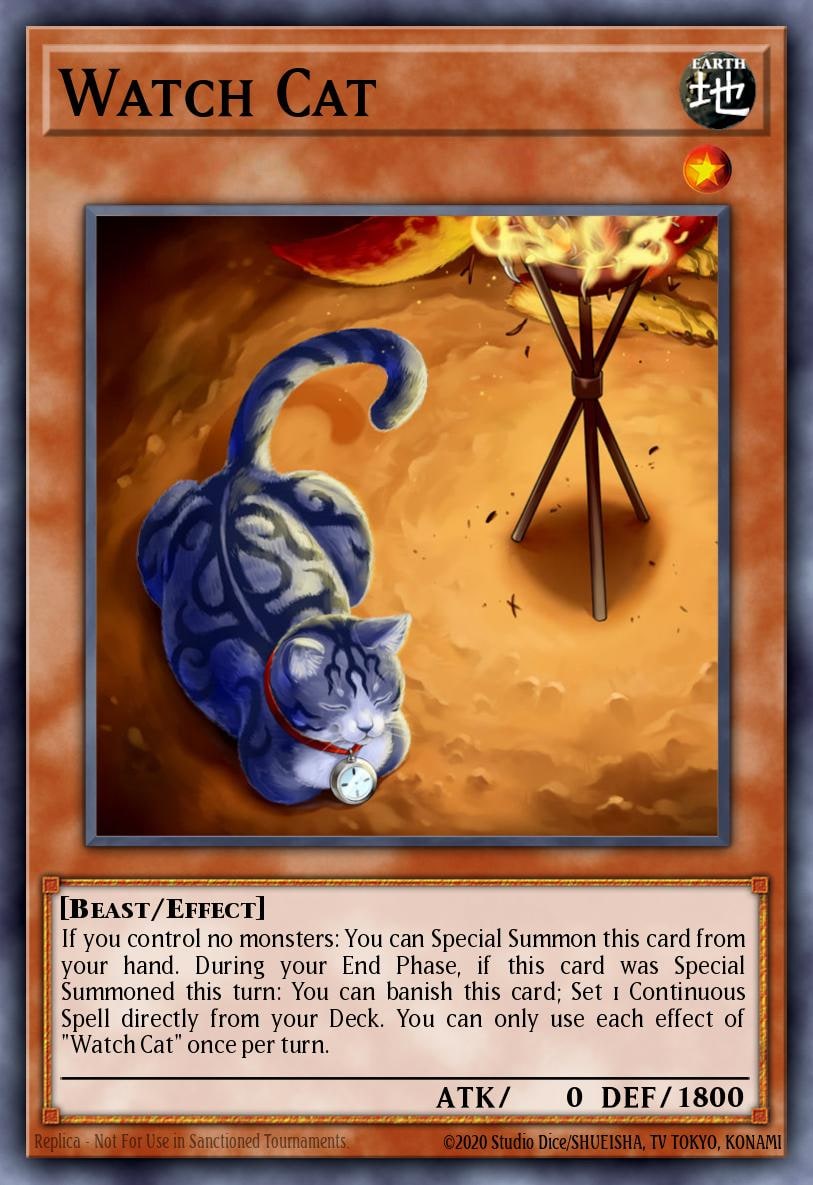 Watch Cat, Flames of Destruction FLOD-EN028
