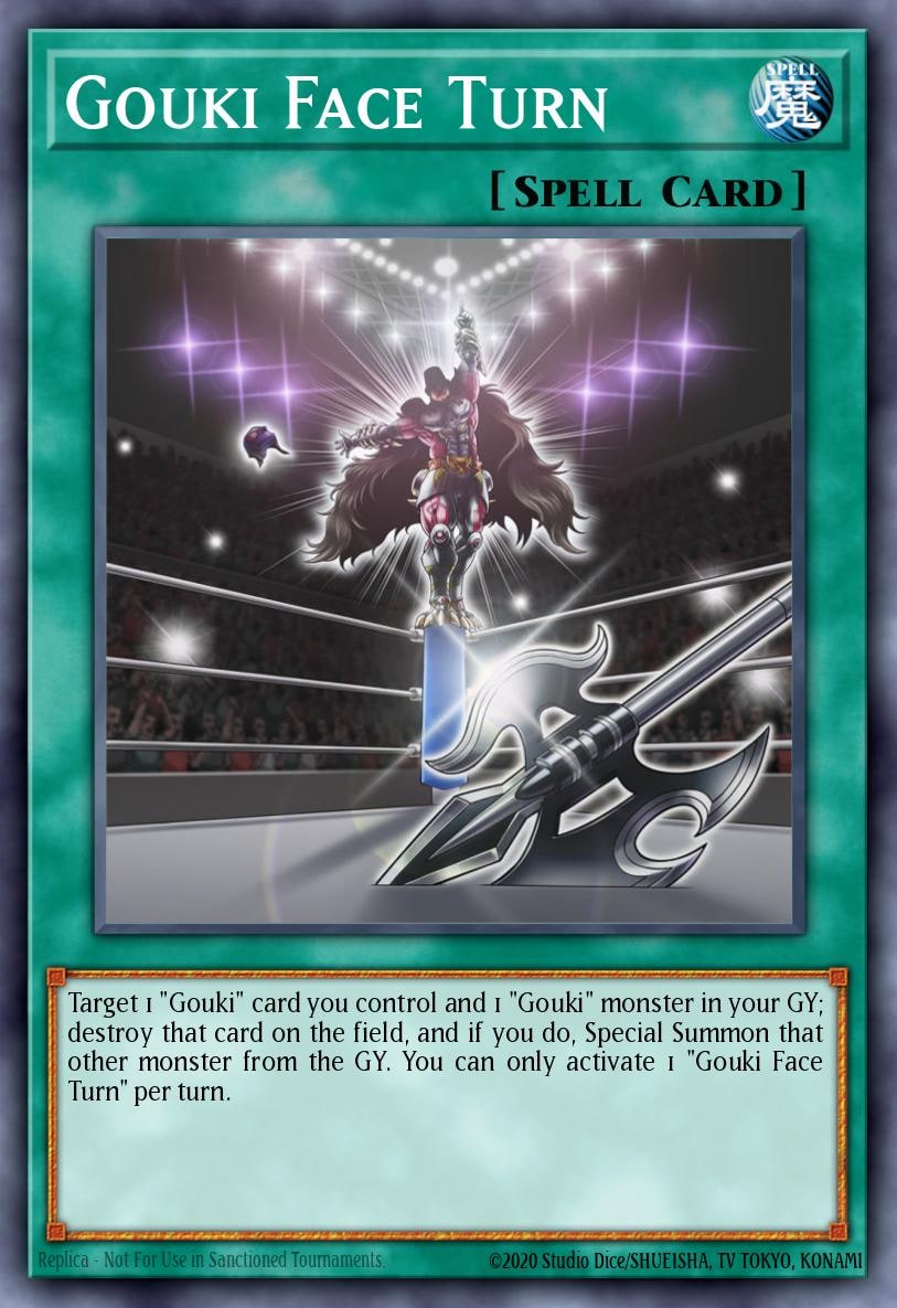 Gouki Face Turn, Flames of Destruction FLOD-EN056