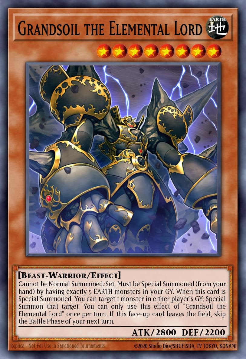 Grandsoil the Elemental Lord, Flames of Destruction FLOD-ENSE1