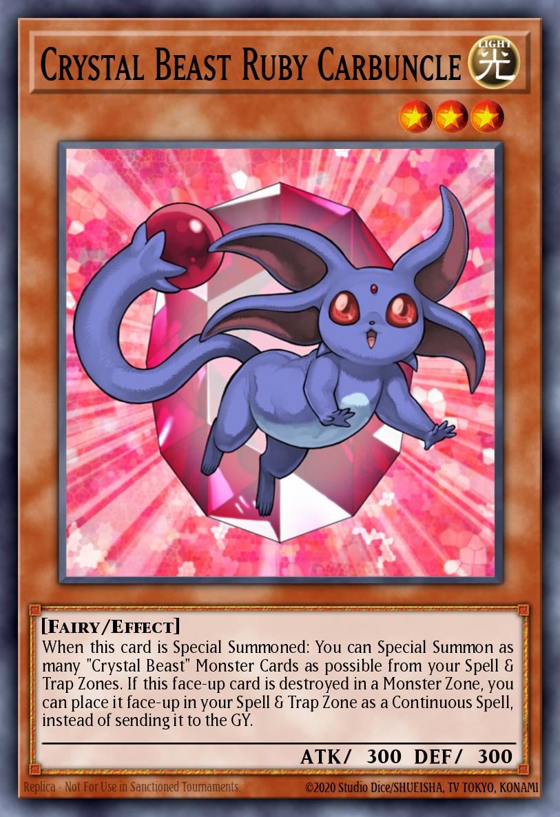 Crystal Beast Ruby Carbuncle, Force of the Breaker FOTB-EN001