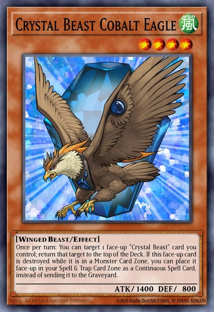 Crystal Beast Cobalt Eagle, Force of the Breaker FOTB-EN006