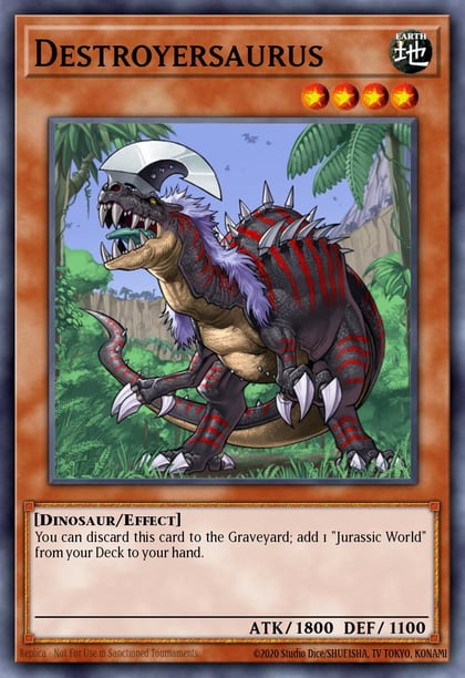 Destroyersaurus, Force of the Breaker FOTB-EN017