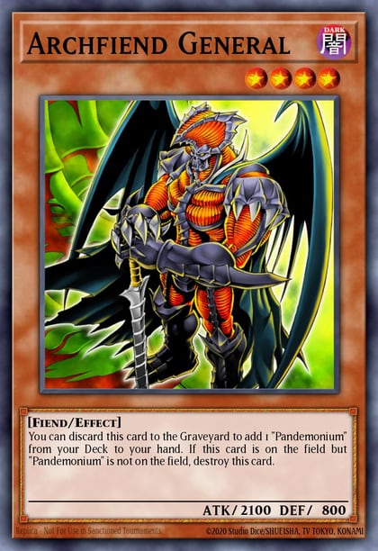 Archfiend General, Force of the Breaker FOTB-EN019