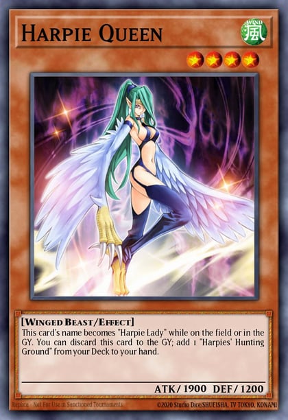 Harpie Queen, Force of the Breaker FOTB-EN020