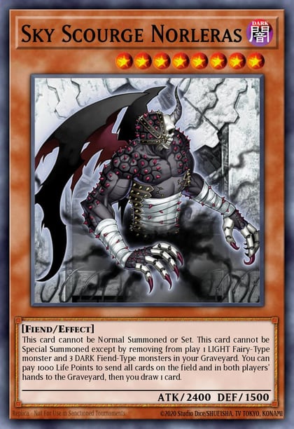 Sky Scourge Norleras, Force of the Breaker FOTB-EN022