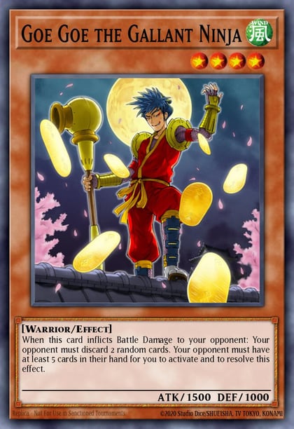 Goe Goe the Gallant Ninja, Force of the Breaker FOTB-EN024