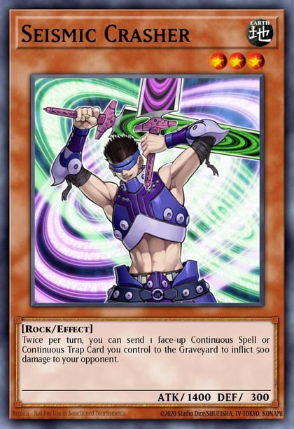 Seismic Crasher, Force of the Breaker FOTB-EN027