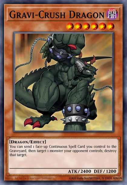 Gravi-Crush Dragon, Force of the Breaker FOTB-EN030