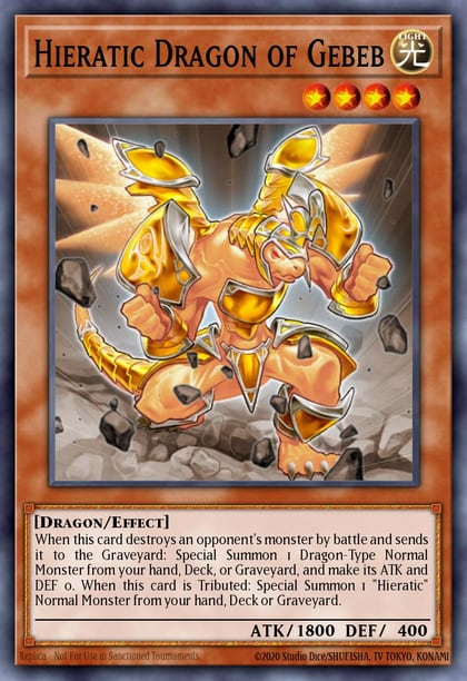 Hieratic Dragon of Gebeb, Galactic Overlord GAOV-EN019