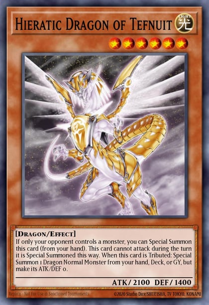 Hieratic Dragon of Tefnuit, Galactic Overlord GAOV-EN022