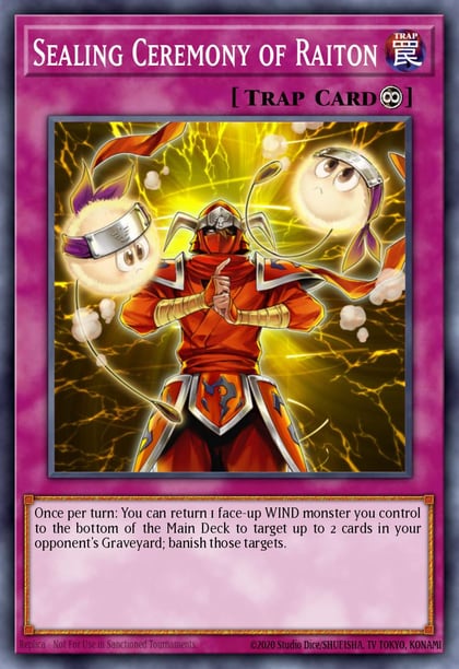 Sealing Ceremony of Raiton, Galactic Overlord GAOV-EN078