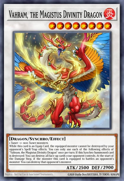 Vahram, the Magistus Divinity Dragon, Genesis Impact GEIM-EN006