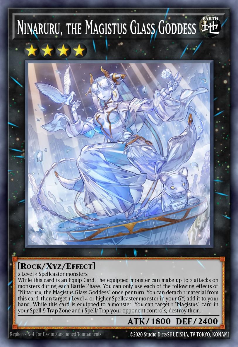 Ninaruru, the Magistus Glass Goddess, Genesis Impact GEIM-EN007