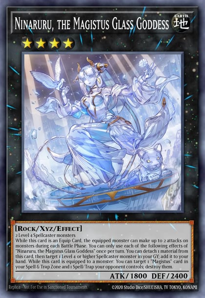 Ninaruru, the Magistus Glass Goddess, Genesis Impact GEIM-EN007