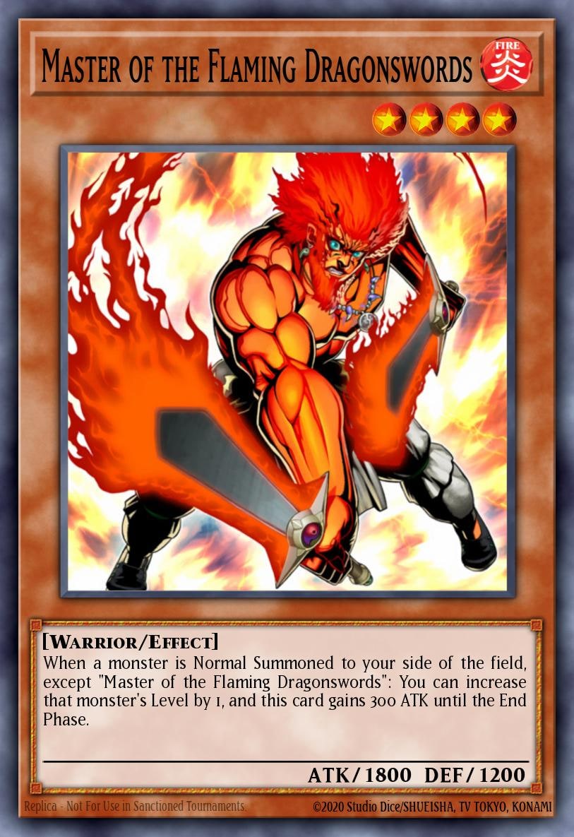 Master of the Flaming Dragonswords, Generation Force GENF-EN032