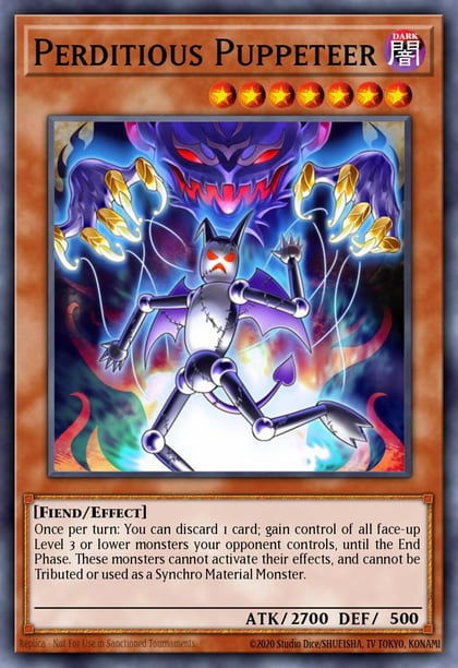 Perditious Puppeteer, Generation Force GENF-EN033