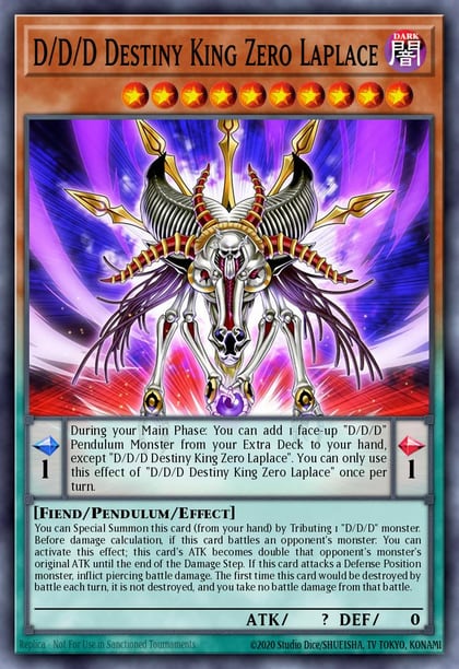 D/D/D Destiny King Zero Laplace, Ghosts From the Past: The 2nd Haunting GFP2-EN079