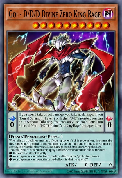 Go! - D/D/D Divine Zero King Rage, Ghosts From the Past: The 2nd Haunting GFP2-EN080