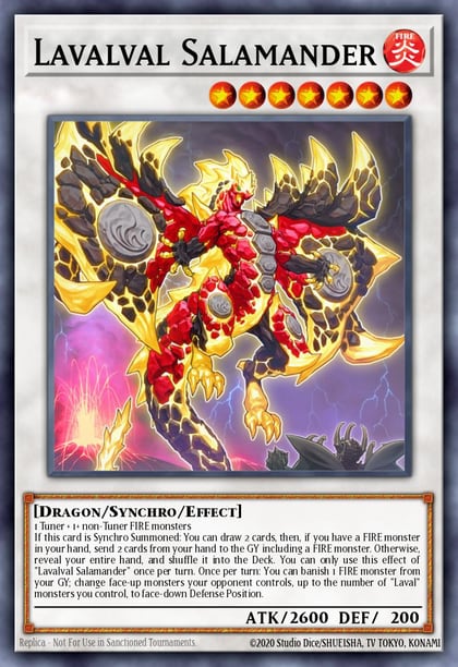 Lavalval Salamander, Ghosts From the Past GFTP-EN003