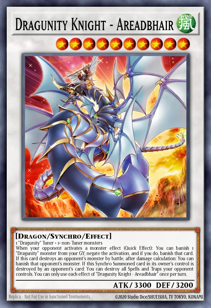 Dragunity Knight - Areadbhair, Ghosts From the Past GFTP-EN043