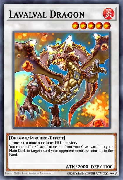 Lavalval Dragon, Ghosts From the Past GFTP-EN047