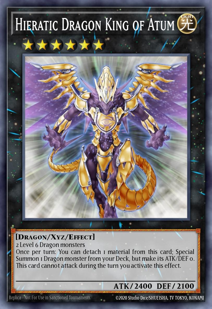 Hieratic Dragon King of Atum, Ghosts From the Past GFTP-EN051