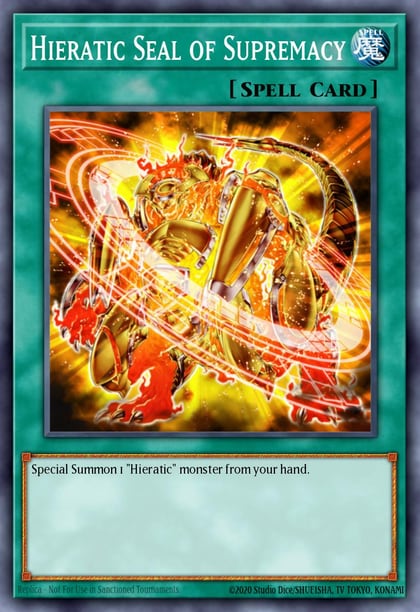 Hieratic Seal of Supremacy, Ghosts From the Past GFTP-EN055