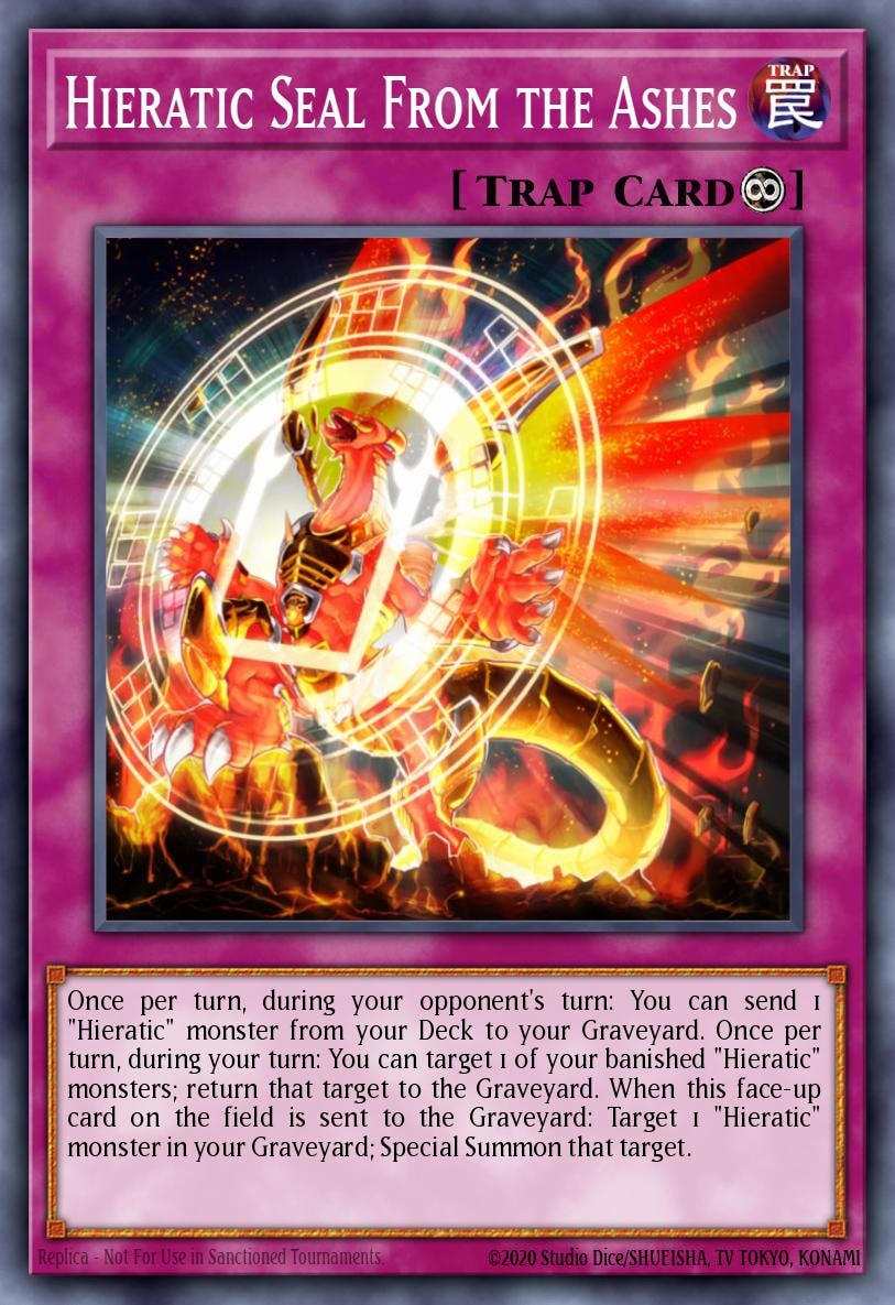 Hieratic Seal From the Ashes, Ghosts From the Past GFTP-EN058