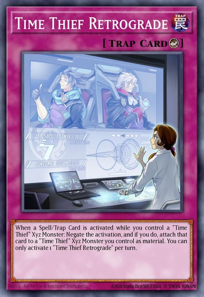 Time Thief Retrograde, Ghosts From the Past GFTP-EN069