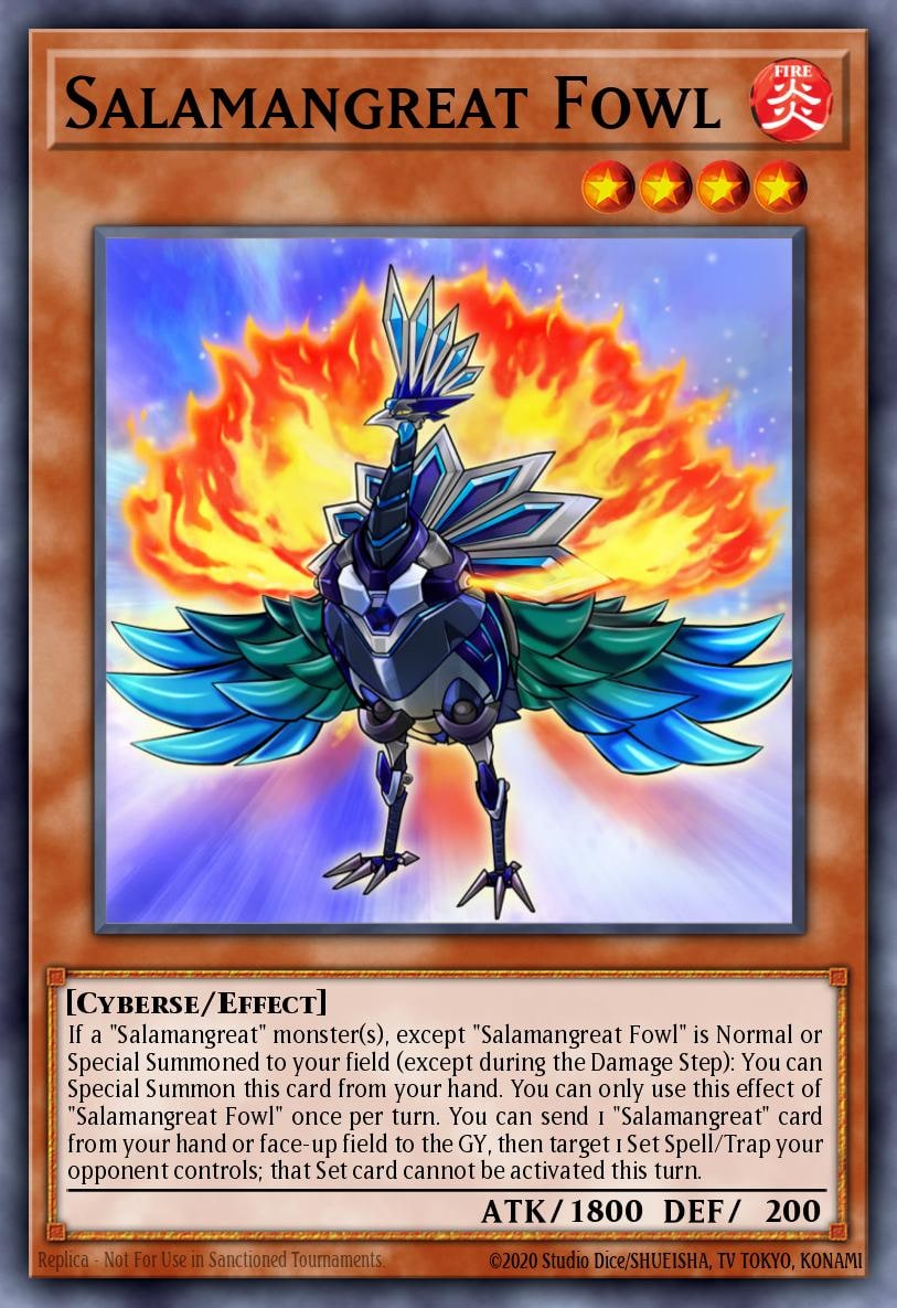 Salamangreat Fowl, Ghosts From the Past GFTP-EN092