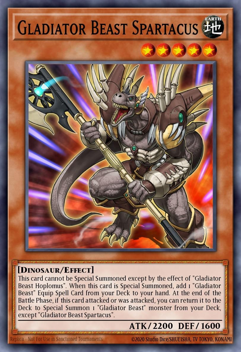 Gladiator Beast Spartacus, Gladiator's Assault GLAS-EN018