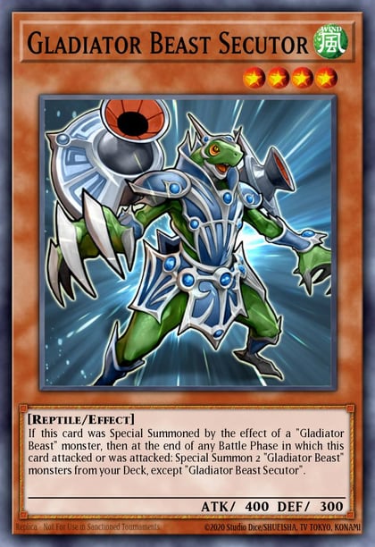Gladiator Beast Secutor, Gladiator's Assault GLAS-EN024