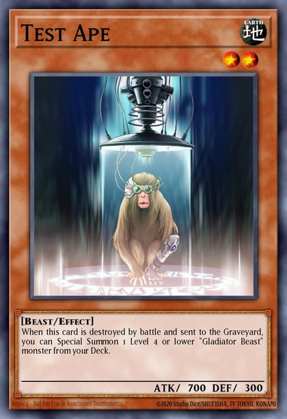 Test Ape, Gladiator's Assault GLAS-EN025