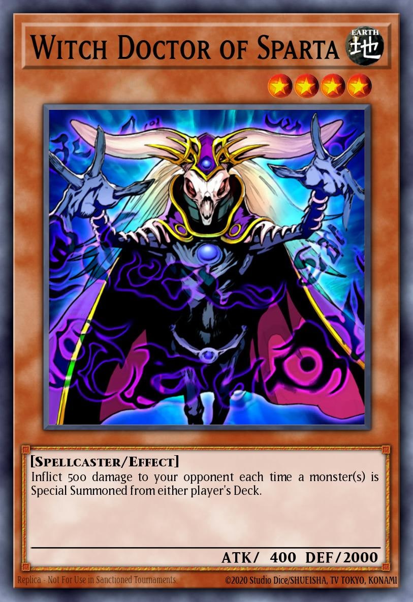 Witch Doctor of Sparta, Gladiator's Assault GLAS-EN026