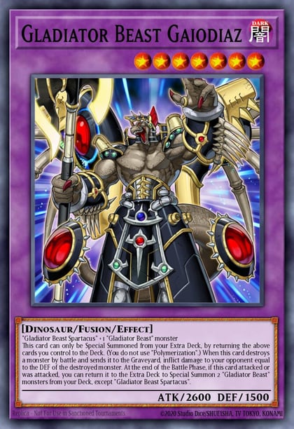 Gladiator Beast Gaiodiaz, Gladiator's Assault GLAS-EN043