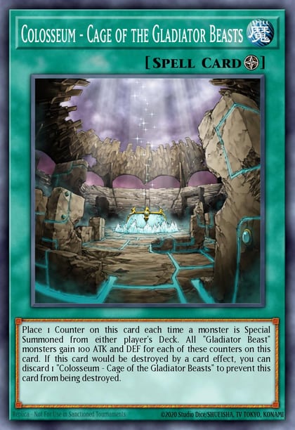 Colosseum - Cage of the Gladiator Beasts, Gladiator's Assault GLAS-EN054