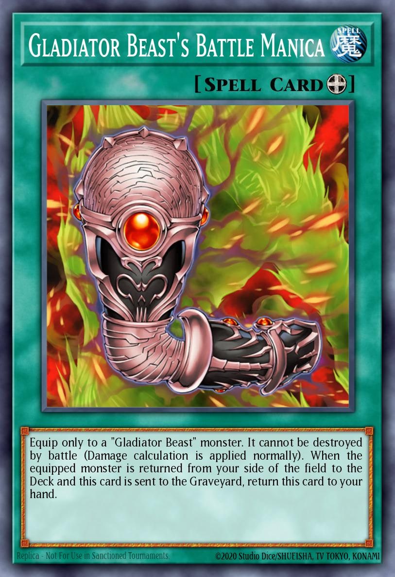 Gladiator Beast's Battle Manica, Gladiator's Assault GLAS-EN057