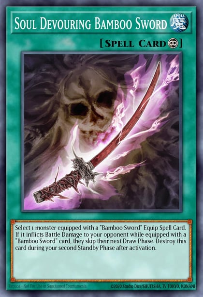Soul Devouring Bamboo Sword, Gladiator's Assault GLAS-EN060