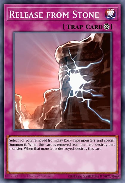 Release from Stone, Gladiator's Assault GLAS-EN068