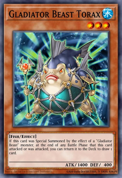 Gladiator Beast Torax (UTR), Gladiator's Assault GLAS-EN081