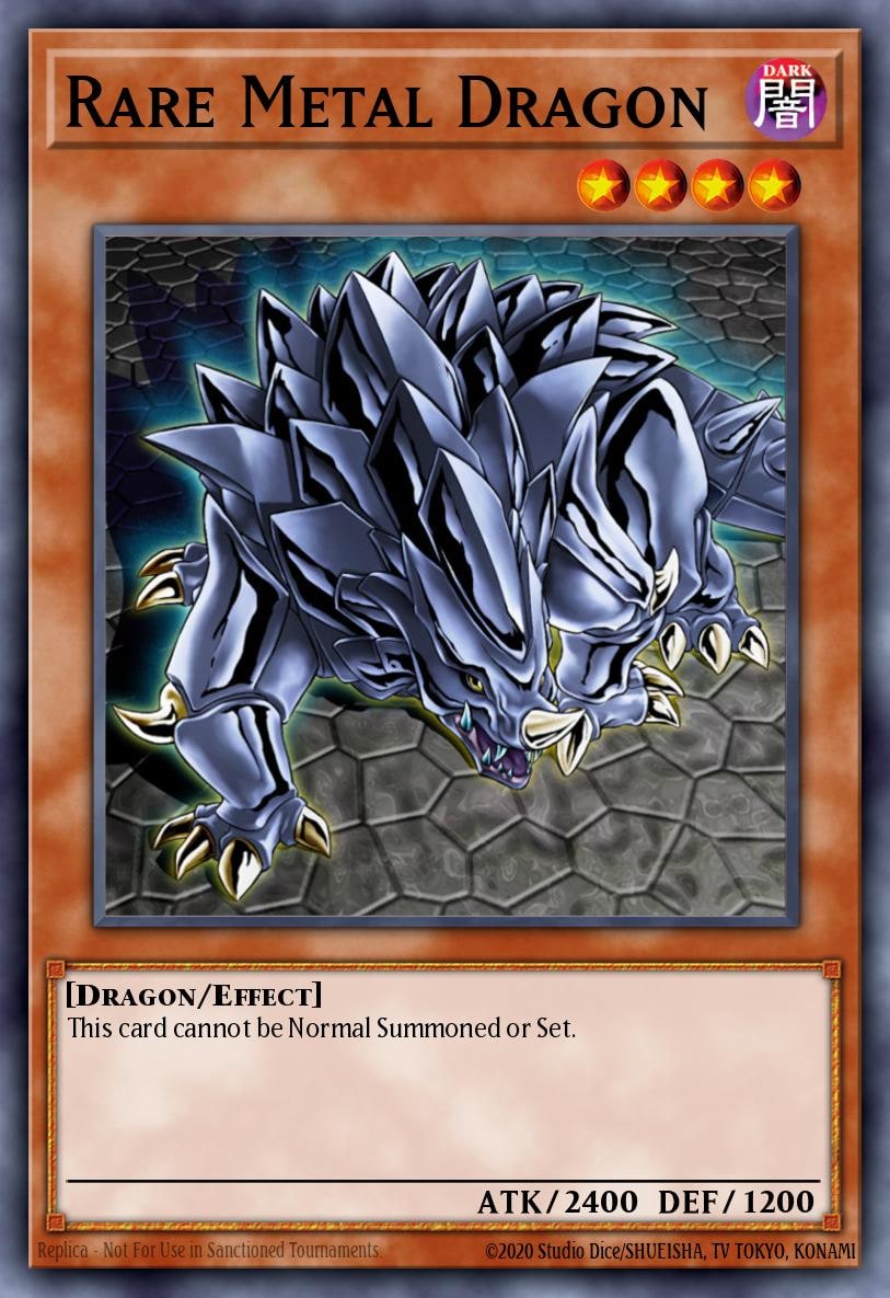 Rare Metal Dragon, Gold Series 2008 GLD1-EN020