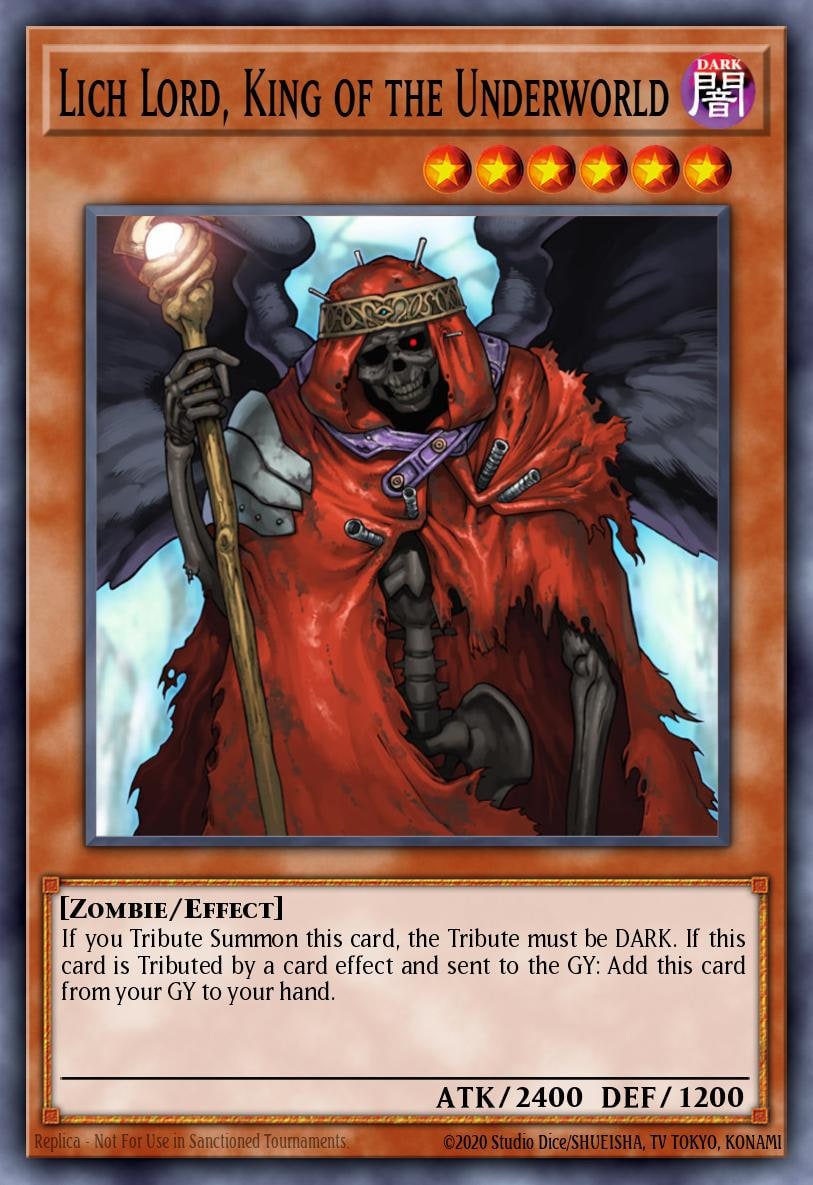 Lich Lord, King of the Underworld, Gold Series 4: Pyramids Edition GLD4-EN019
