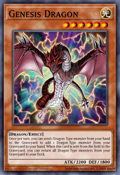 Genesis Dragon, Gold Series 4: Pyramids Edition GLD4-EN028